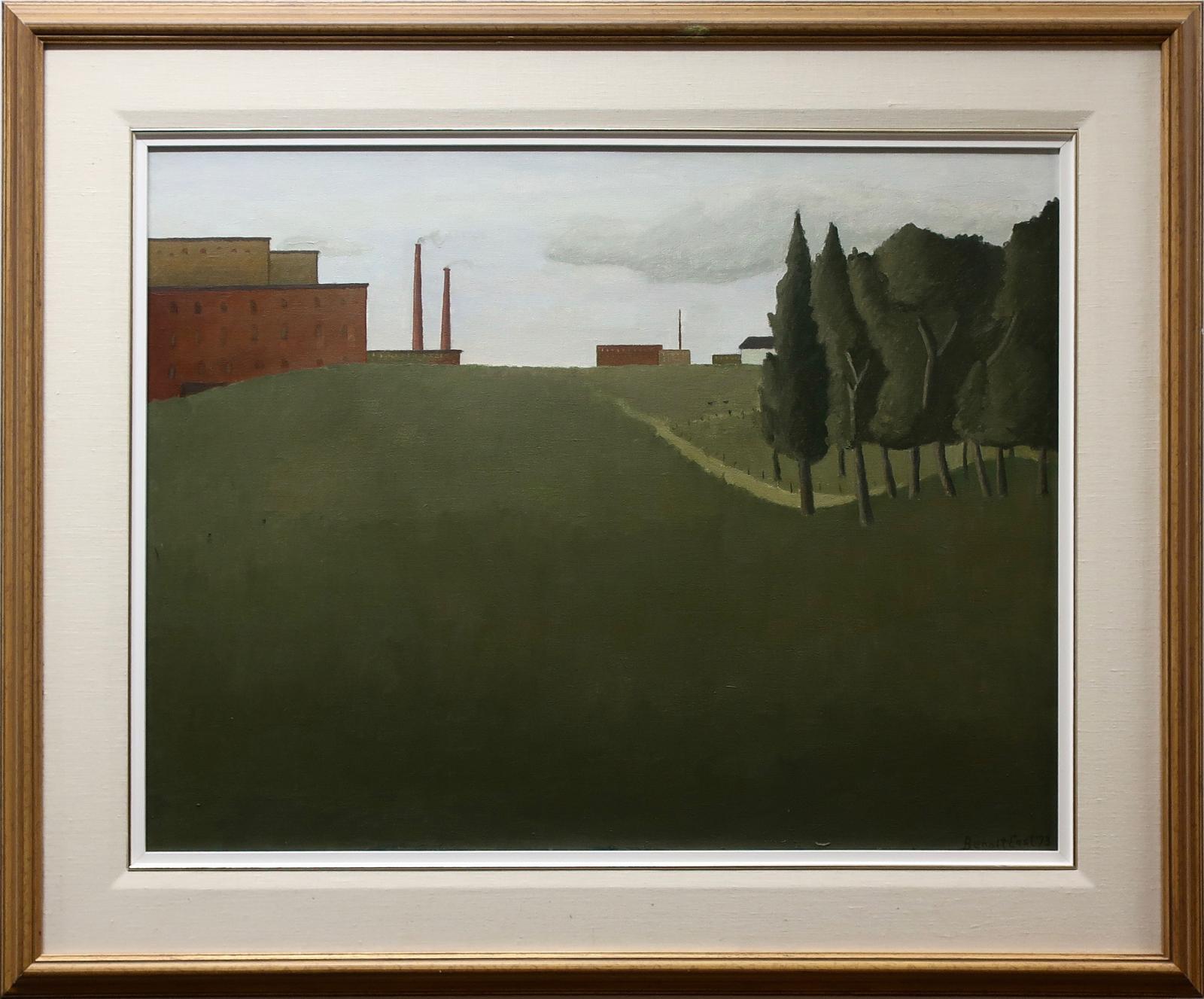 Benoît East (1915-2016) - Untitled (Landscape With Factories)