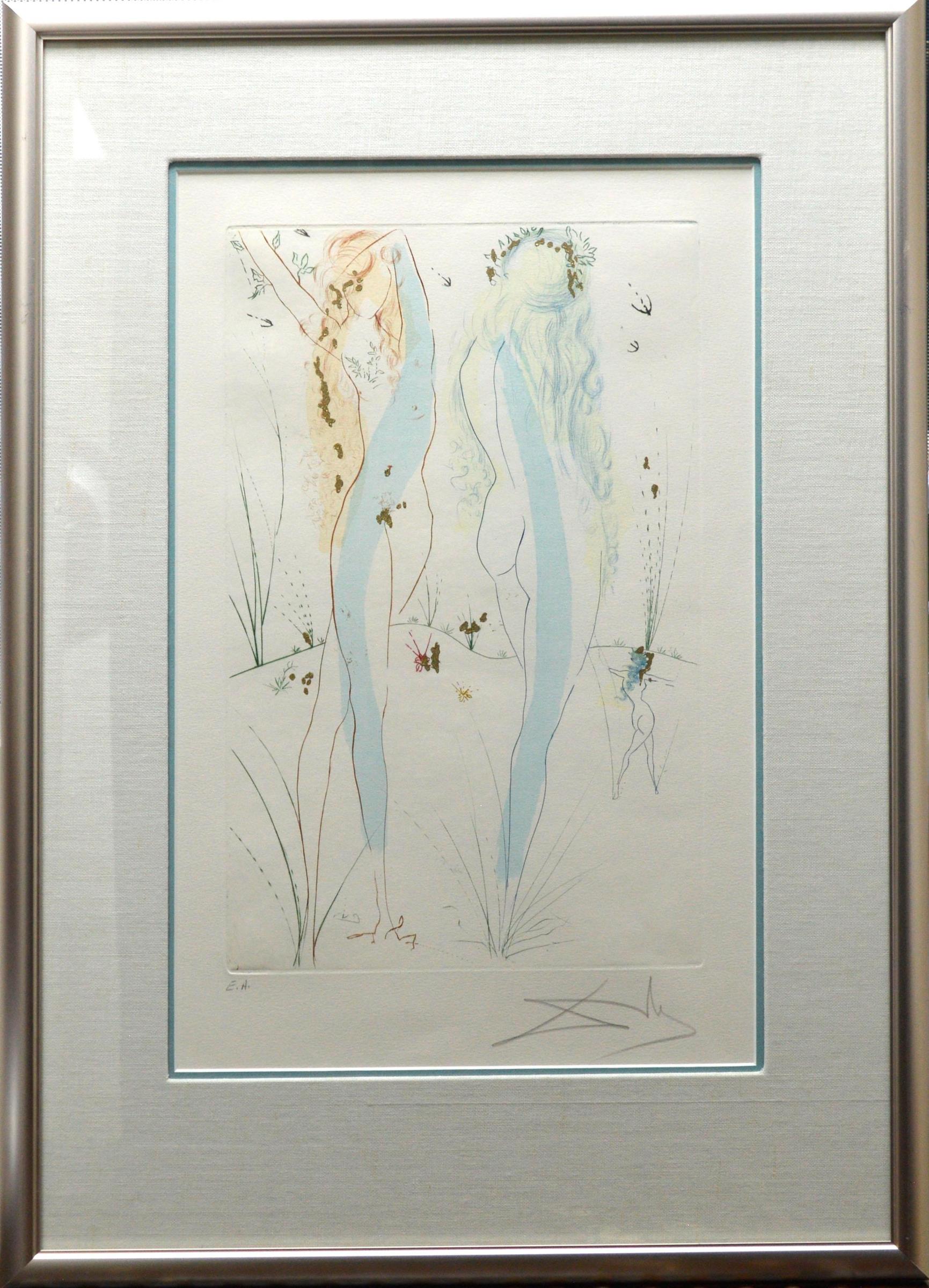 Salvador Dalí (1904-1989) - ''Two Standing Nudes''