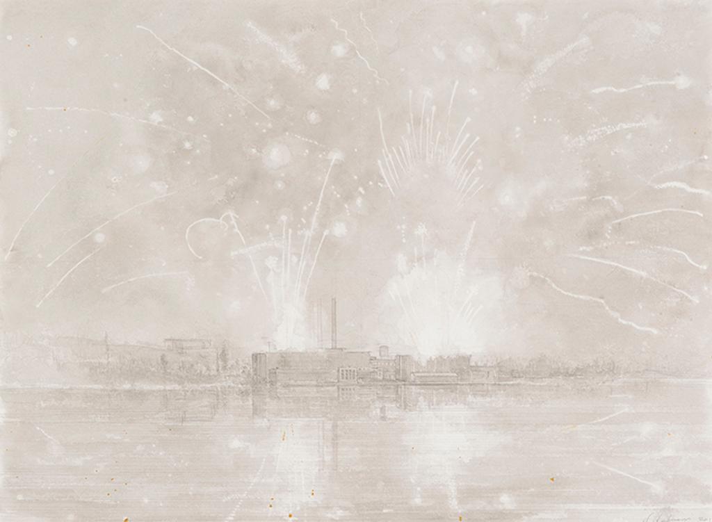 Neil Wedman (1954) - Exploding Fireworks Factory #7