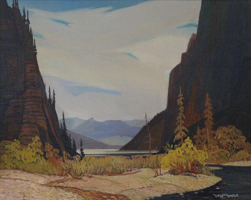 Richard (Dick) Ferrier (1929-2002) - Lake Louise