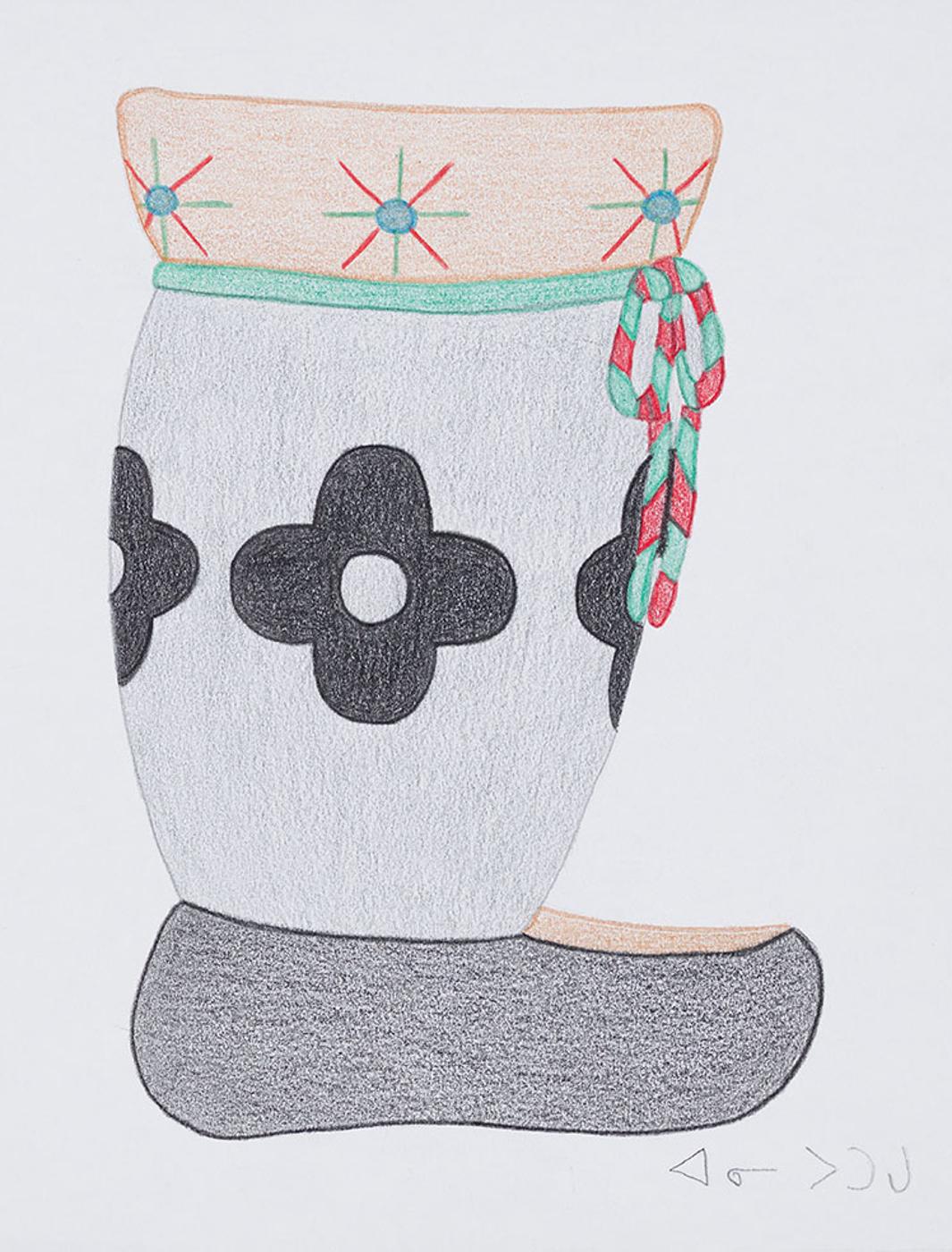 Annie Pootoogook (1969-2016) - Mukluk