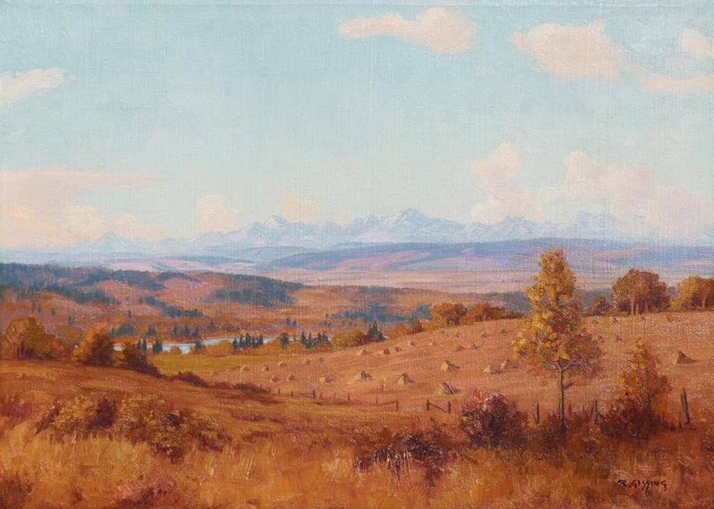 Roland Gissing (1895-1967) - Autumn, Near Cochrane, Alberta