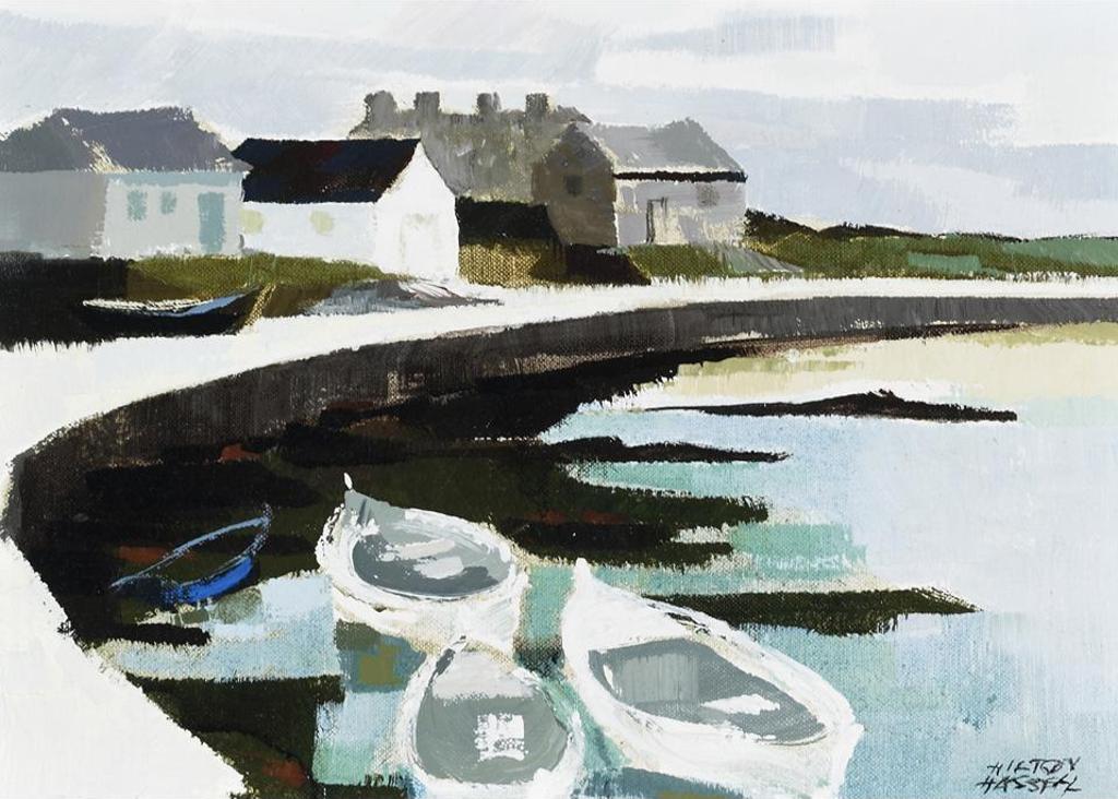 Hilton MacDonald Hassell (1910-1980) - Bunowen Harbour, Connemara, Eire