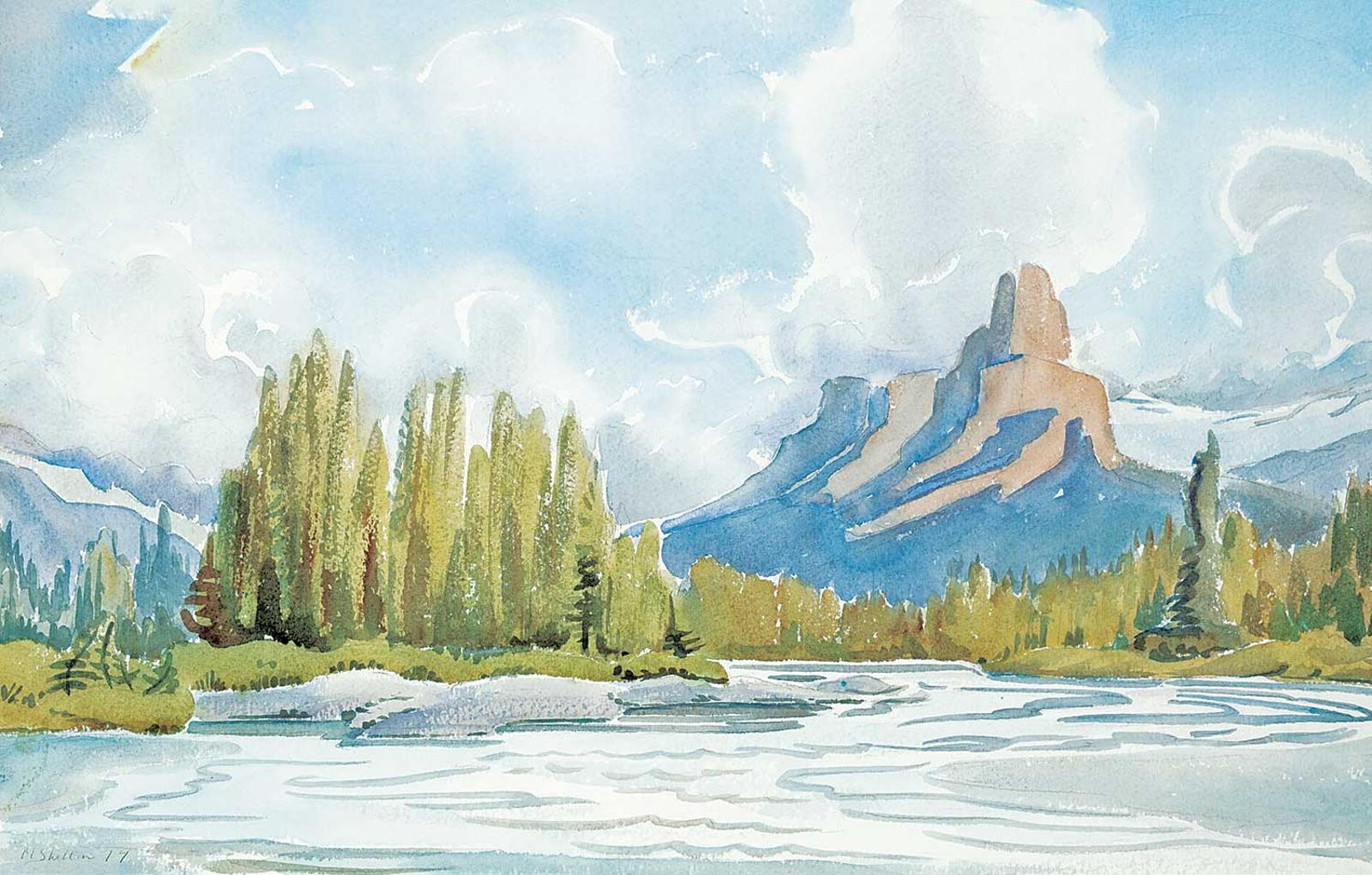 Margaret Dorothy Shelton (1915-1984) - Untitled - Upper Bow River