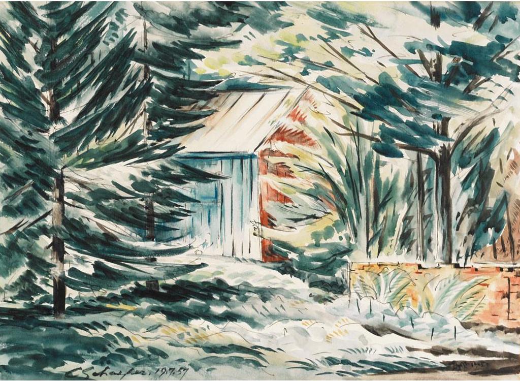Carl Fellman Schaefer (1903-1995) - The Cabin