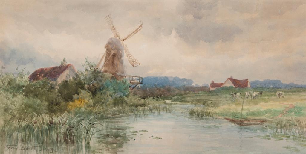 Frederic Martlett Bell-Smith (1846-1923) - Windmill, Holland