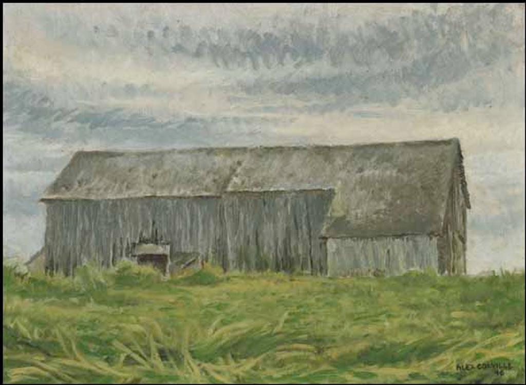 Alexander (Alex) Colville (1920-2013) - Barn in North Grand Pré, Nova Scotia