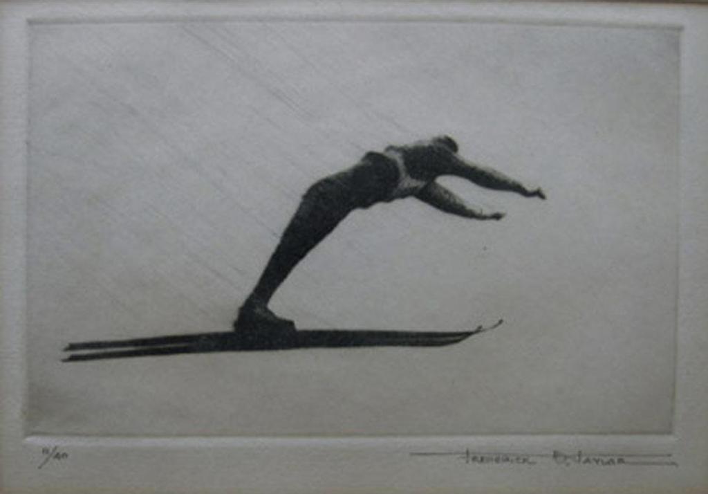 Frederick Bourchier Taylor (1906-1987) - Ski-Jumper