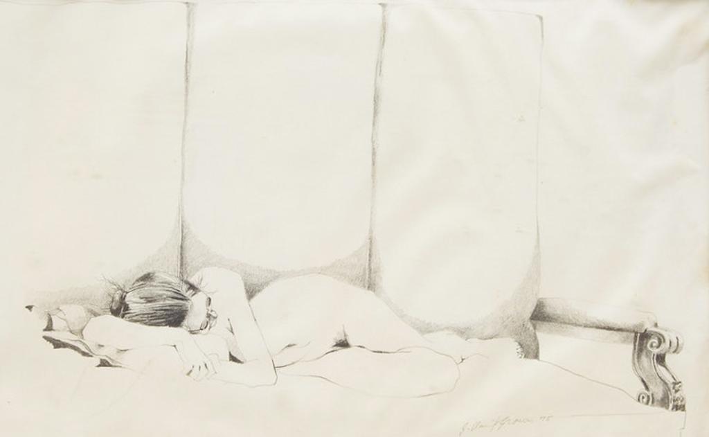 J. David Brown (1936-1995) - Sleeping Nude