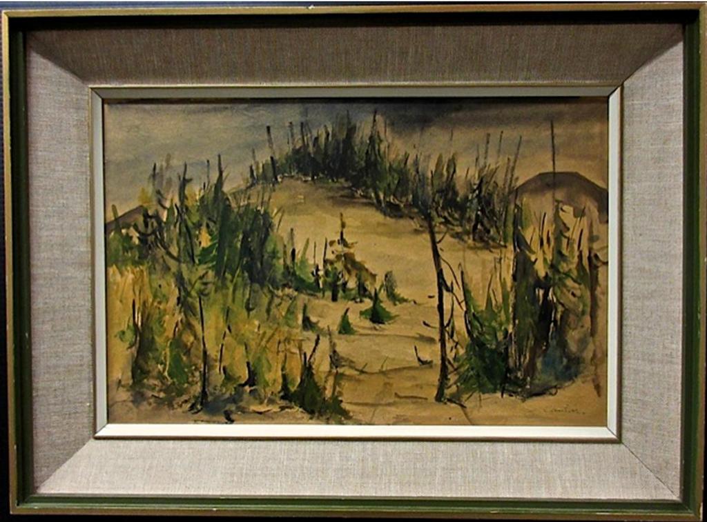 Roger Cantin (1930) - Landscape Study