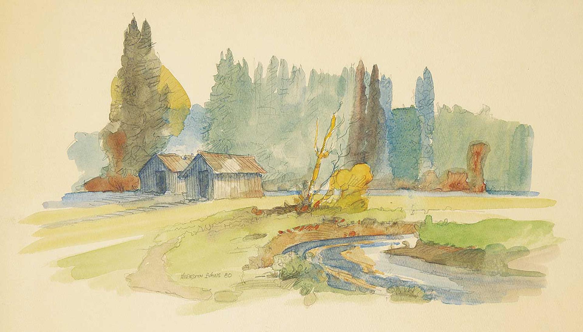 Meredith Evans (1919-1996) - Untitled - Country View