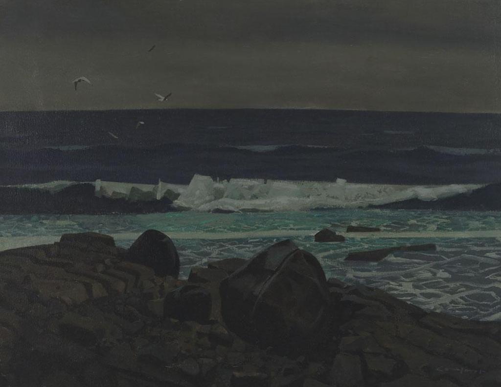 Charles Fraser Comfort (1900-1994) - East Wind, Cabot Strait