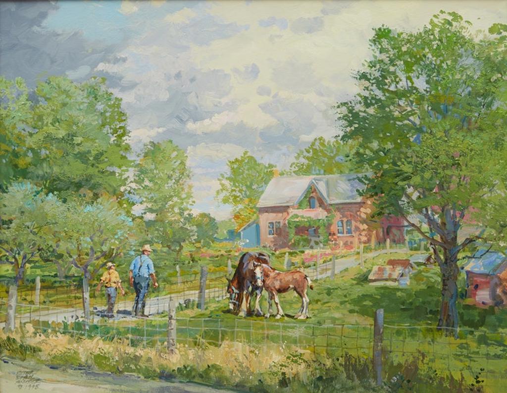 Peter Etril Snyder (1944-2017) - Checking the Colt