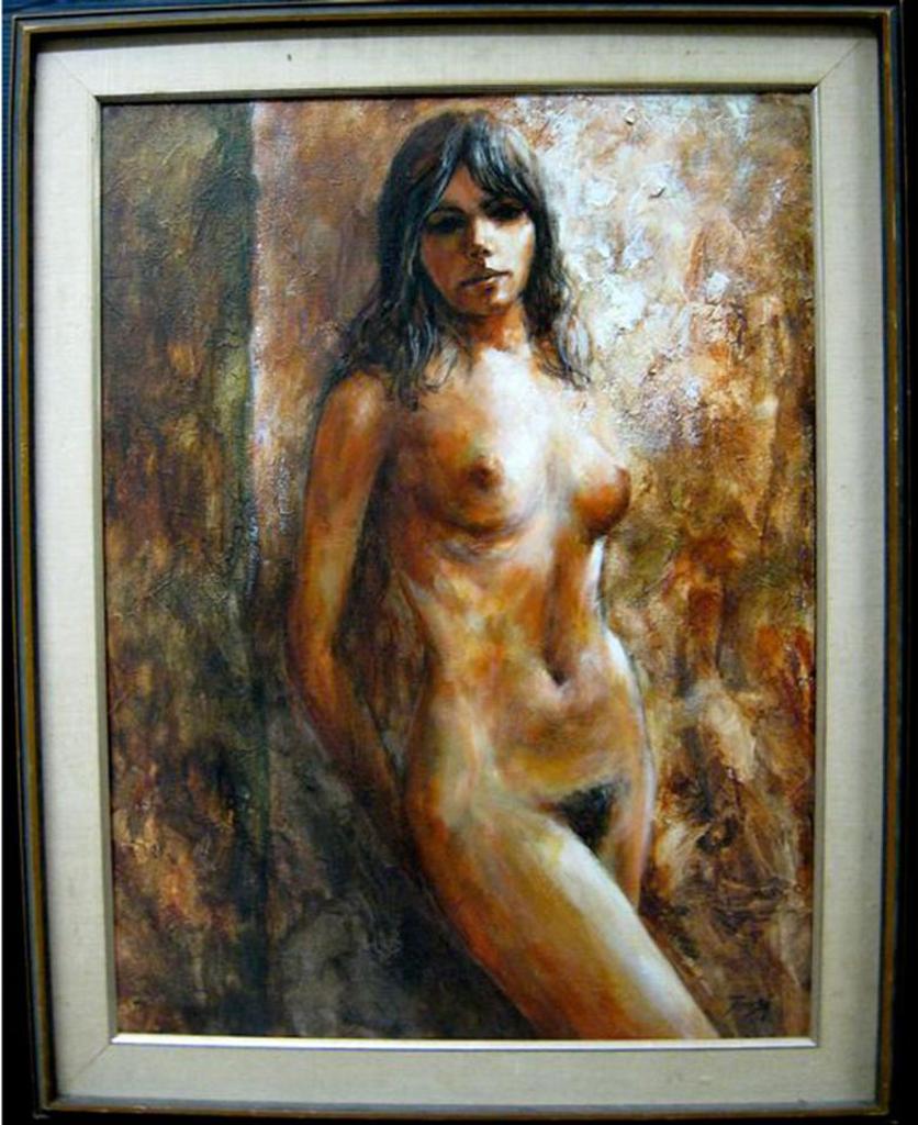 Julius Damasdy (1937-2020) - Standing Nude