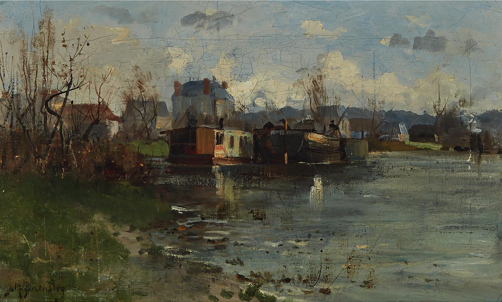 James MacDonald Barnsley (1861-1929) - Fisherman's Pier