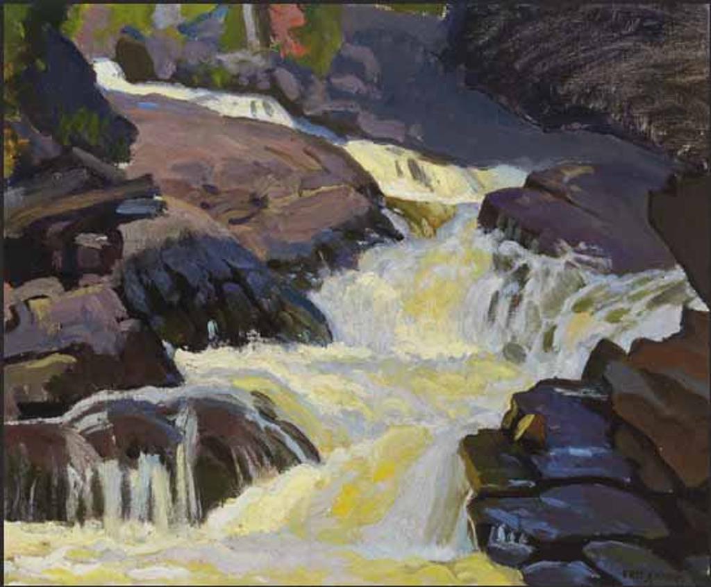 Frederick Stanley Haines (1879-1960) - Falls Near Abitibi