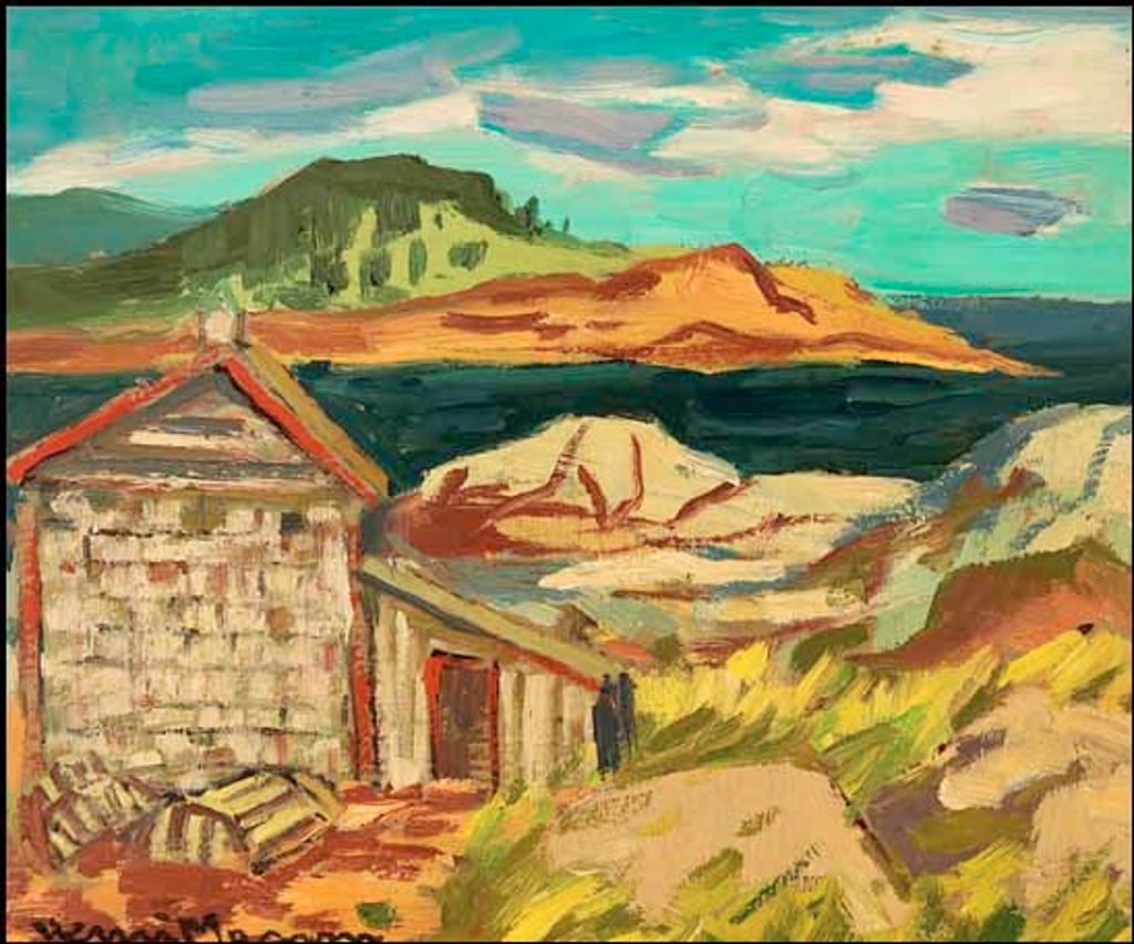 Henri Leopold Masson (1907-1996) - Nouvelle-Écosse, Peggy's Cove