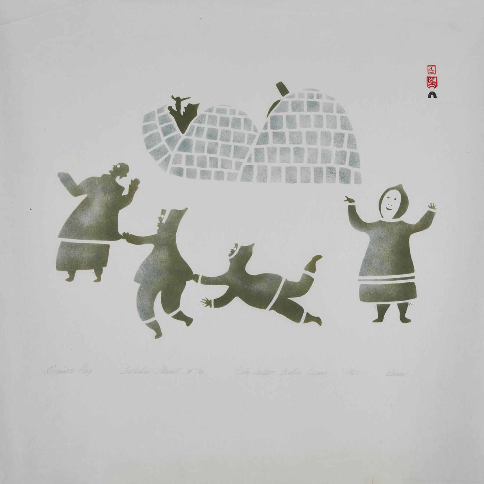 Kunu (1923-1966) - Eskimos Play