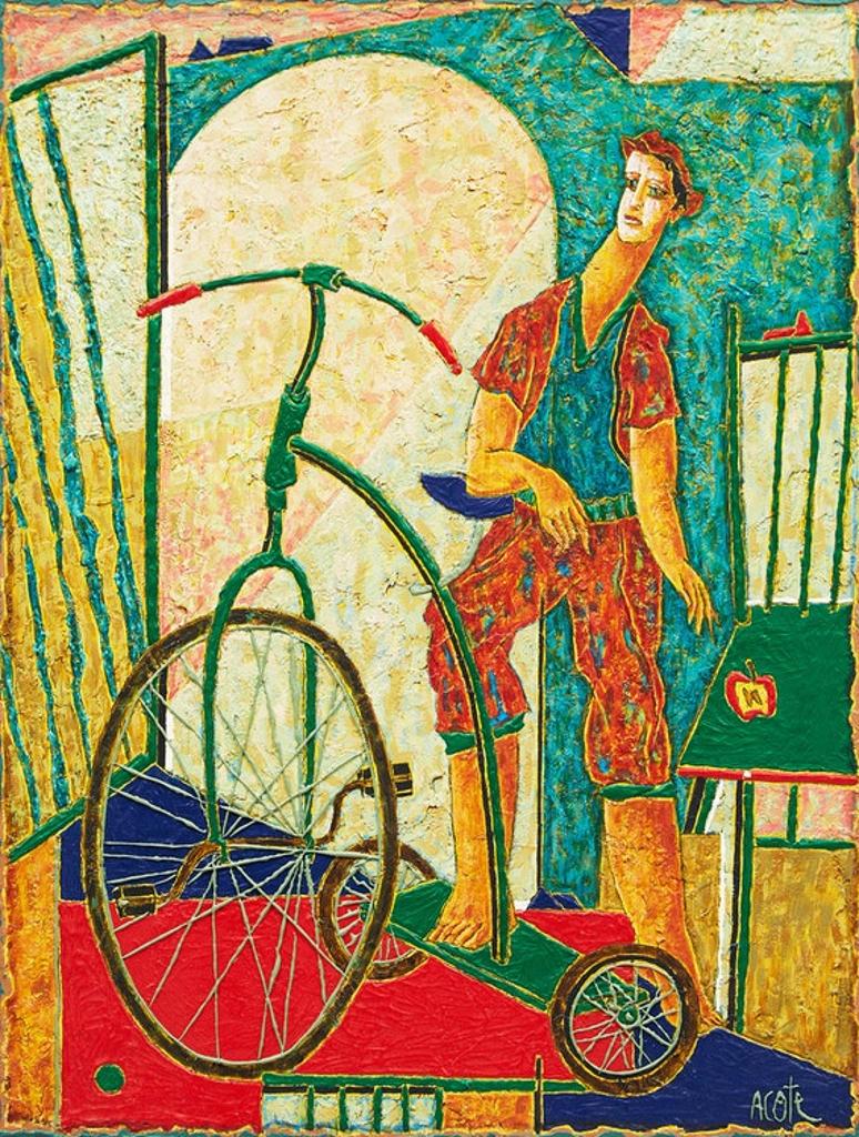 Armand Côté (1951) - D’enfant au tricycle