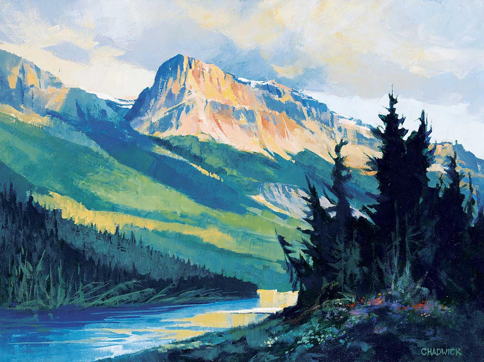 Barrie Chadwick - Bow River Valley