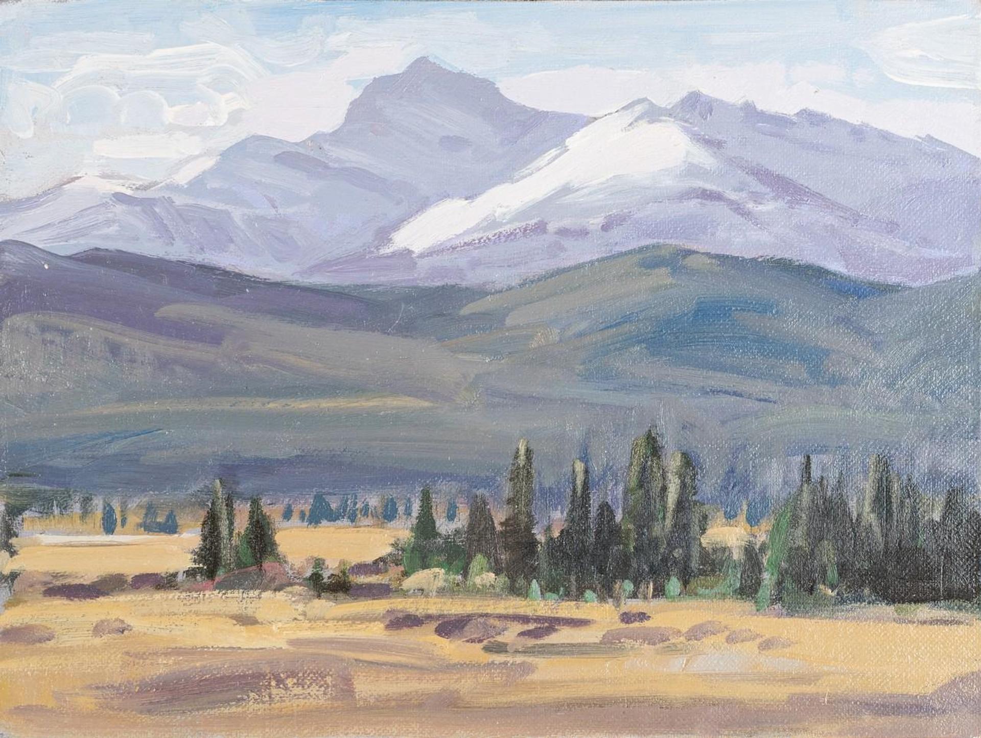 Peter Maxwell Ewart (1918-2001) - In the Rockies (North of Lake Louise)