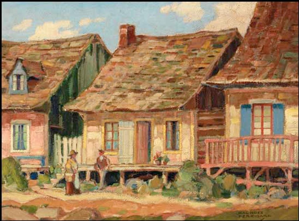 Hal Ross Perrigard (1891-1960) - Old House at Oka