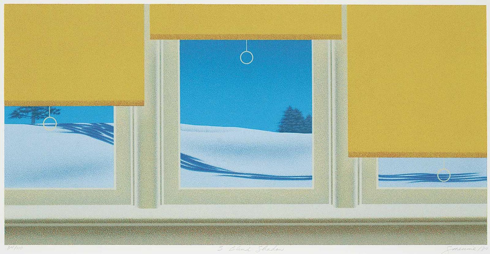 Stephen [Steve] Mennie (1945) - Three Blind Shadow  #34/100