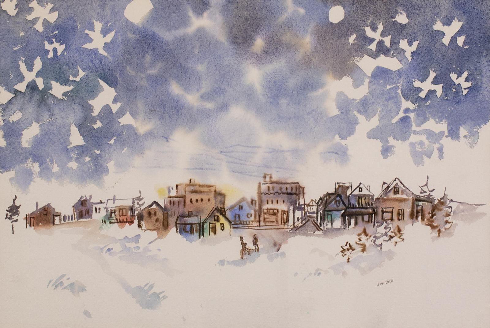 Janet Mitchell (1915-1998) - A City Neighbourhood