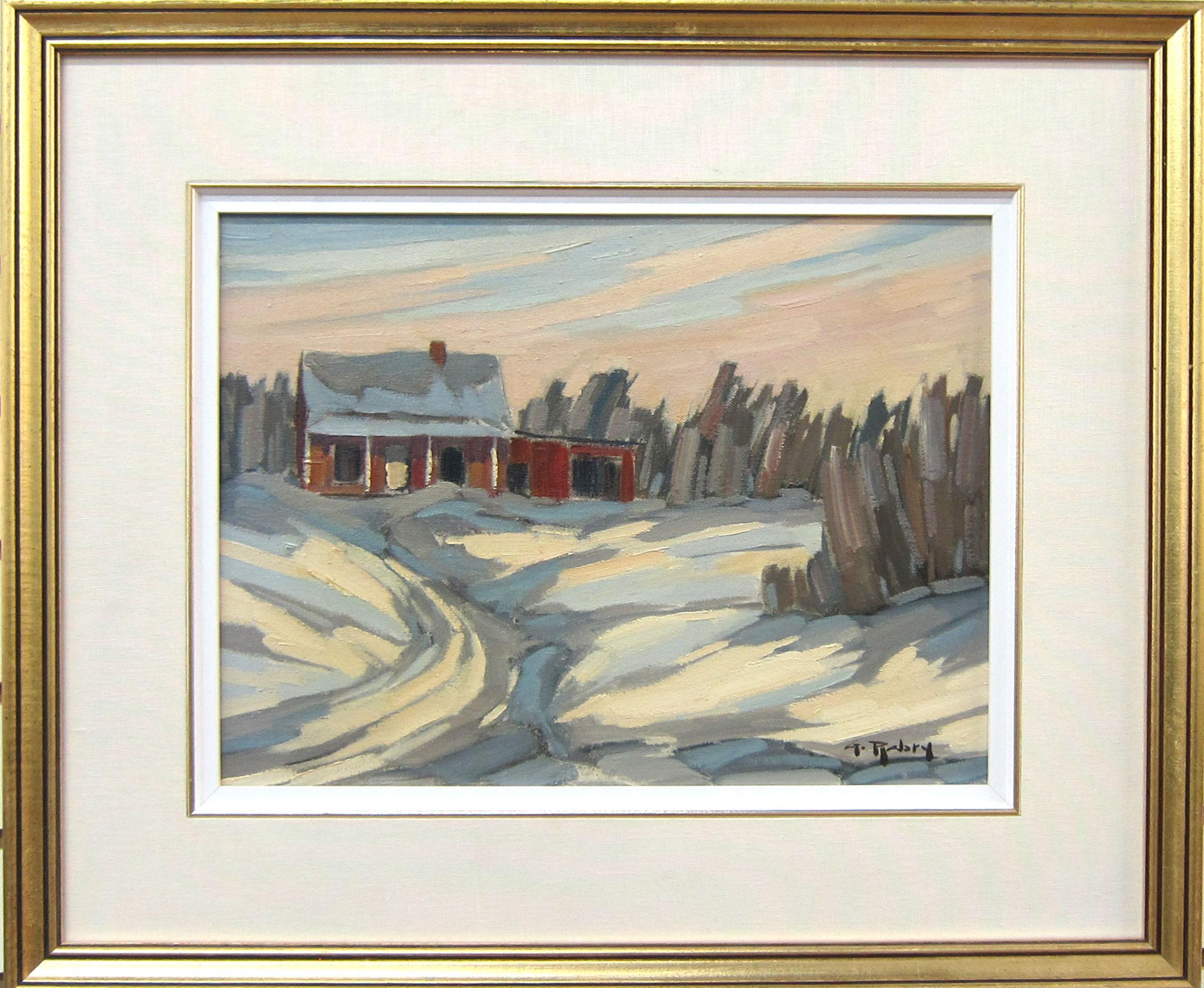 Gaston Rebry (1933-2007) - Paysage d'hiver