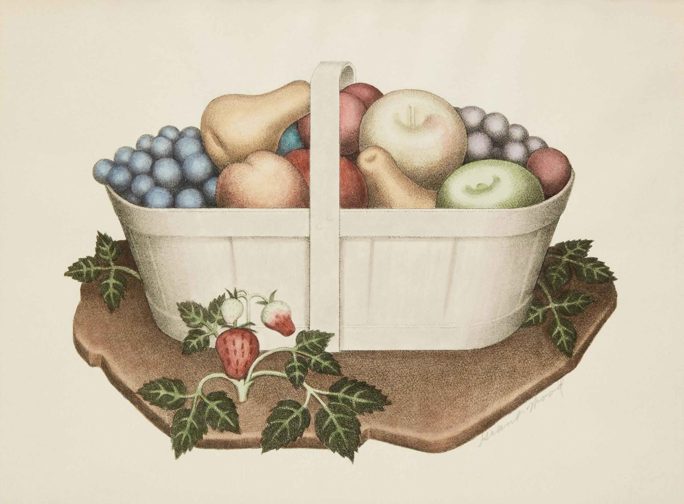 Grant Wood (1891-1942) - Fruits (Cole 7)