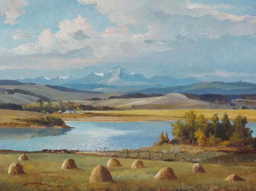 Duncan Mackinnon Crockford (1922-1991) - The Coming Storm, Red Deer Lake, South Of Calgary, Alberta; 1980