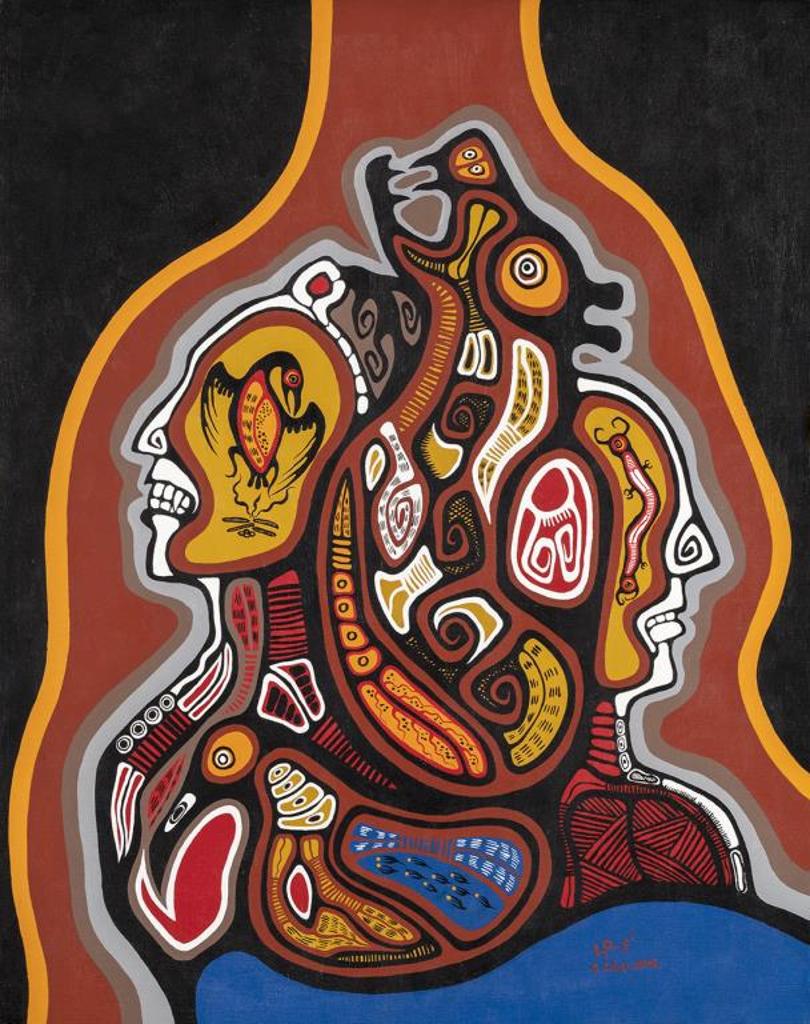 Saul Williams (1954) - ANISHNAABE, Untitled (Shaman) 1982