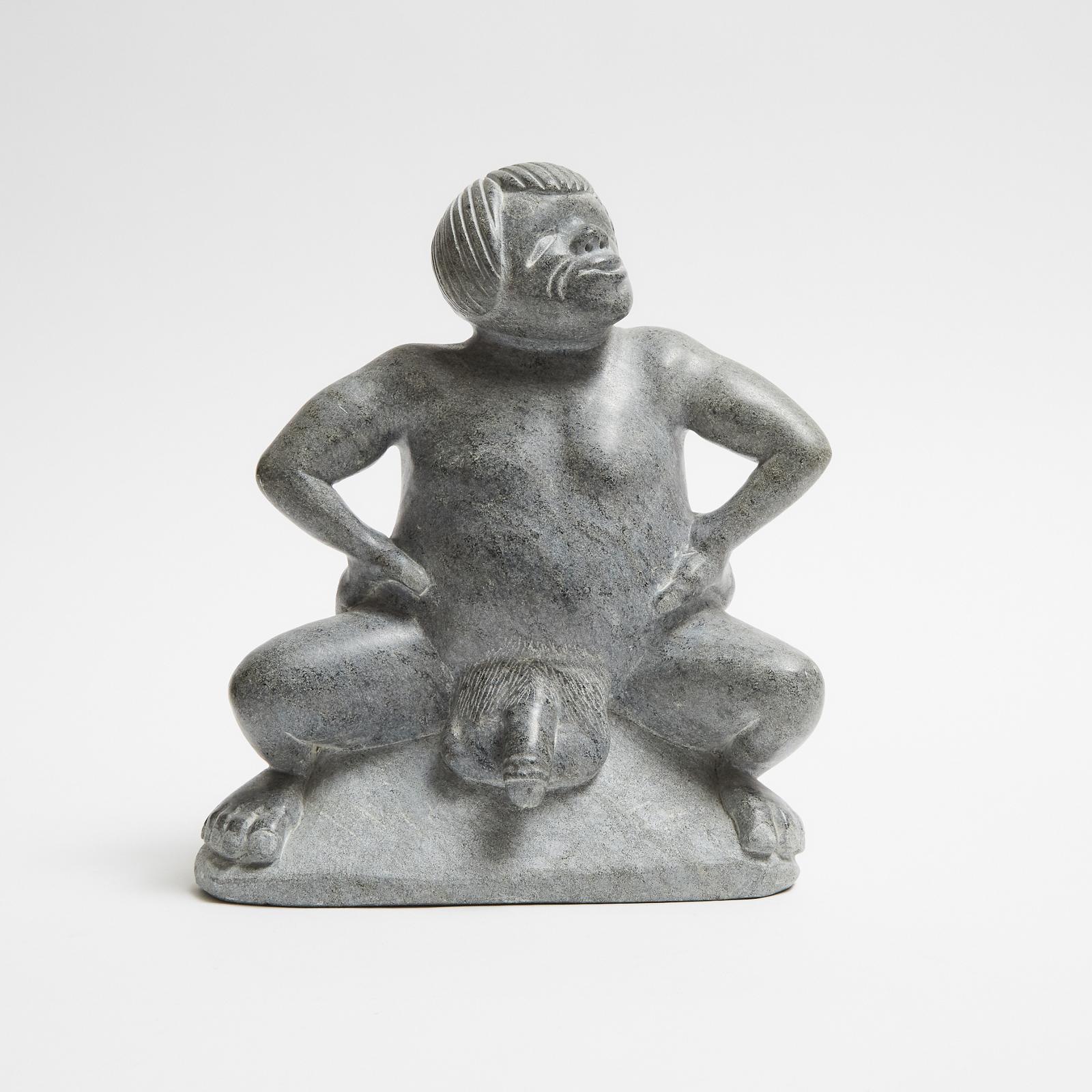 Tivi Ilisituk (1933-2012) - Nude Man Sitting