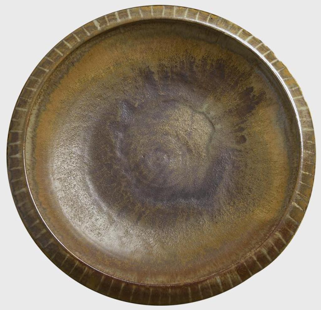 Jack Sures (1934-2018) - Untitled - Large Flat Bowl