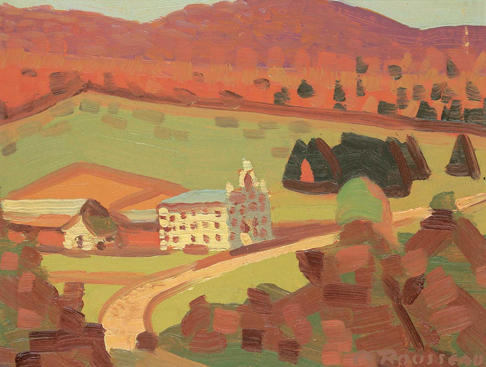 Albert Rousseau (1908-1982) - Untitled - Estate in the Valley