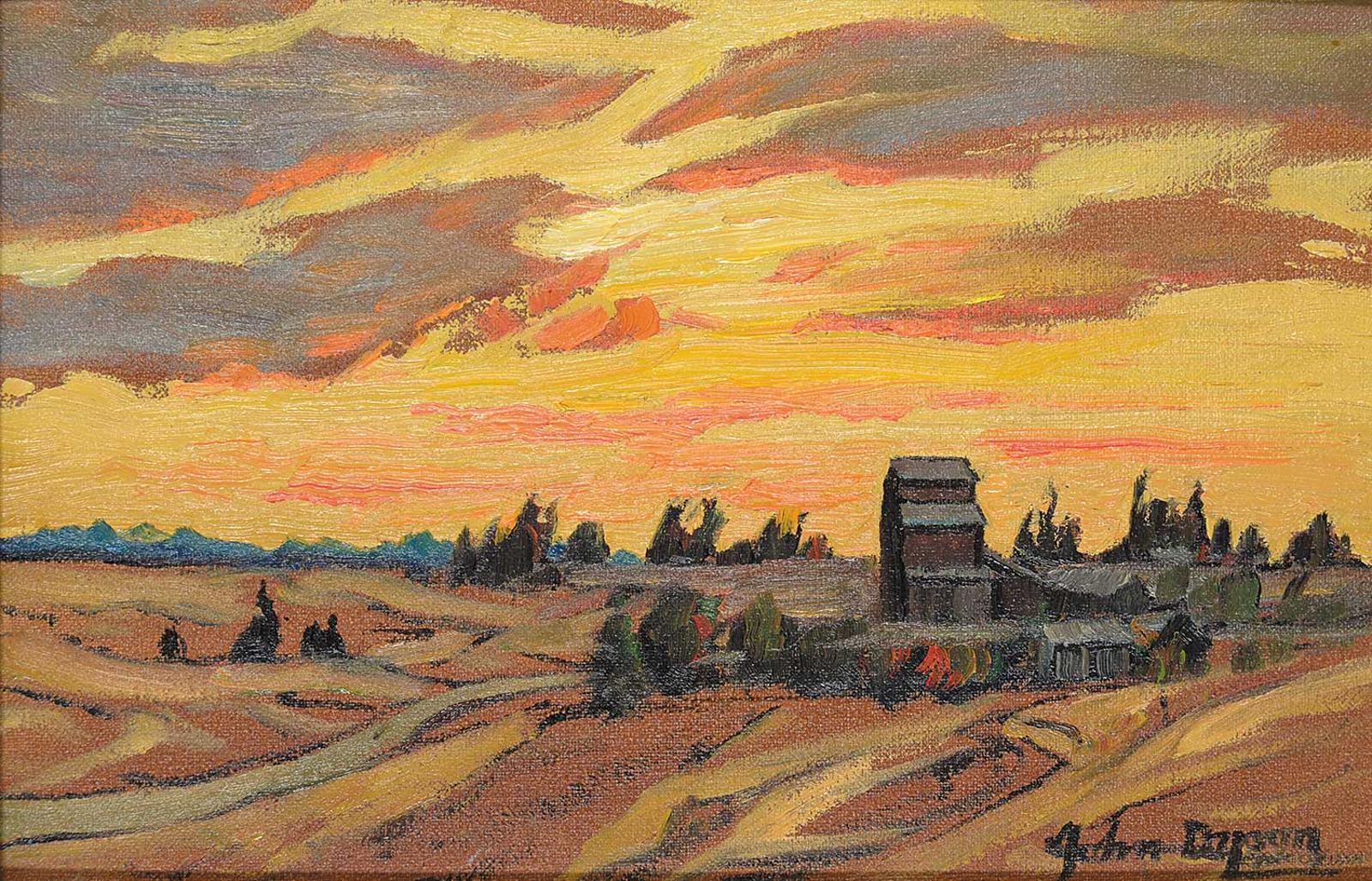 John Holrod Dyson (1910-1993) - Southern Alberta Landscape