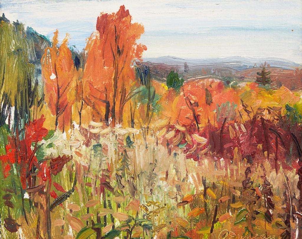 Alma Mary Duncan (1917-2004) - Autumn Woods, Ottawa Region