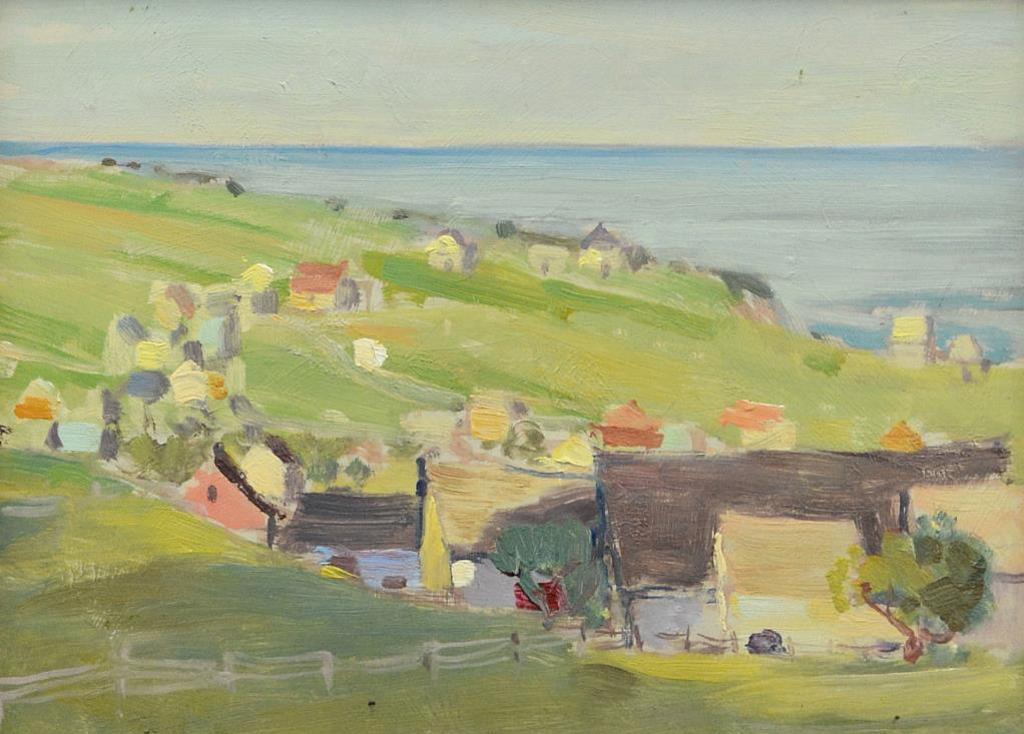 William Hughes Taylor (1891-1960) - Village on the St. Lawrence
