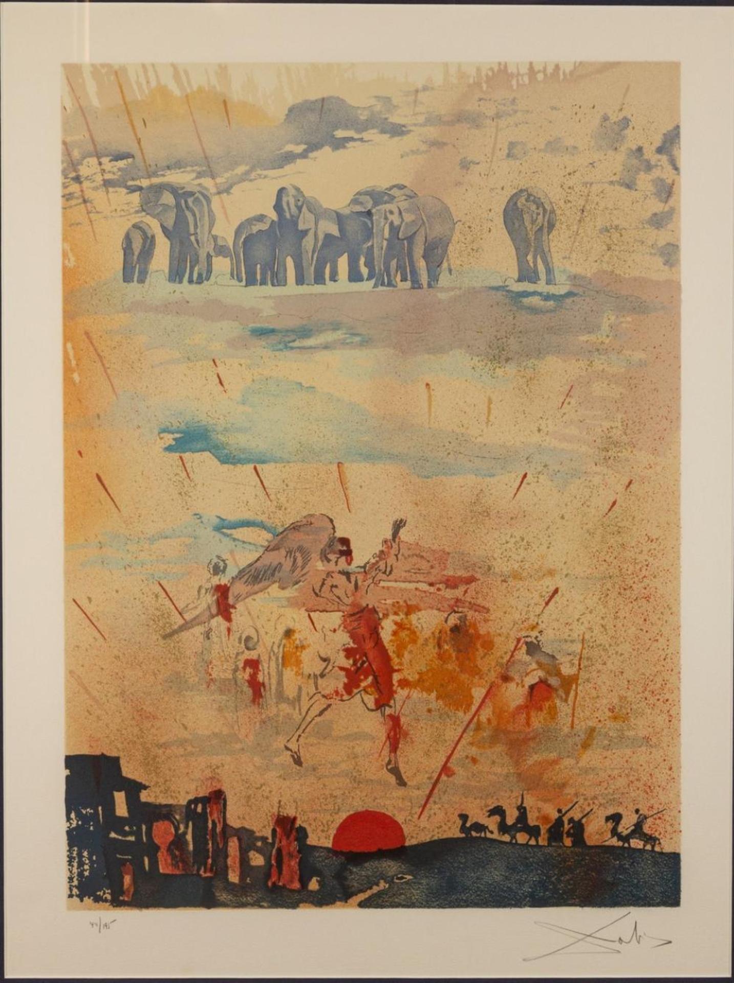 Salvador Dalí (1904-1989) - Elephant Herd