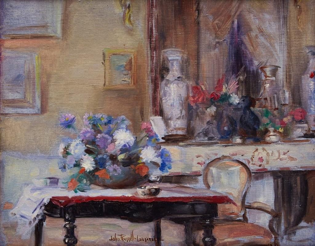 John Wentworth Russell (1879-1959) - Interior Mdme. Sandoz Drawing Room