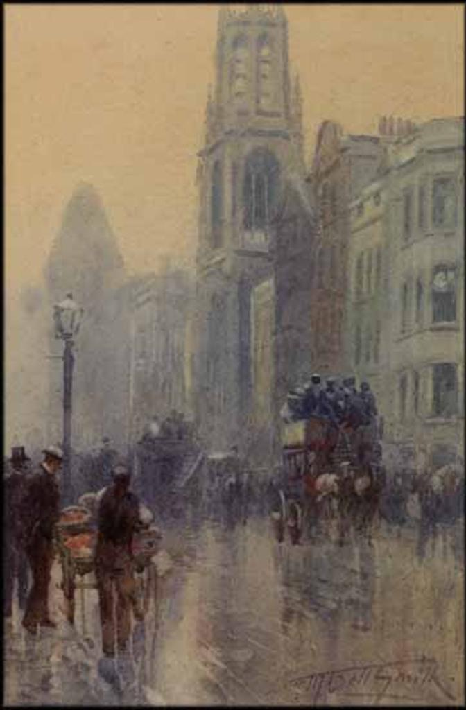 Frederic Martlett Bell-Smith (1846-1923) - Fleet Street, London