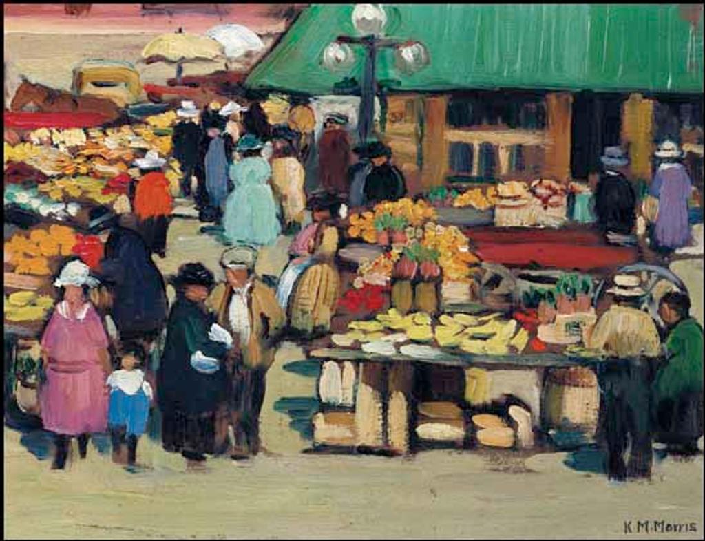 Kathleen Moir Morris (1893-1986) - Byward Market, Ottawa