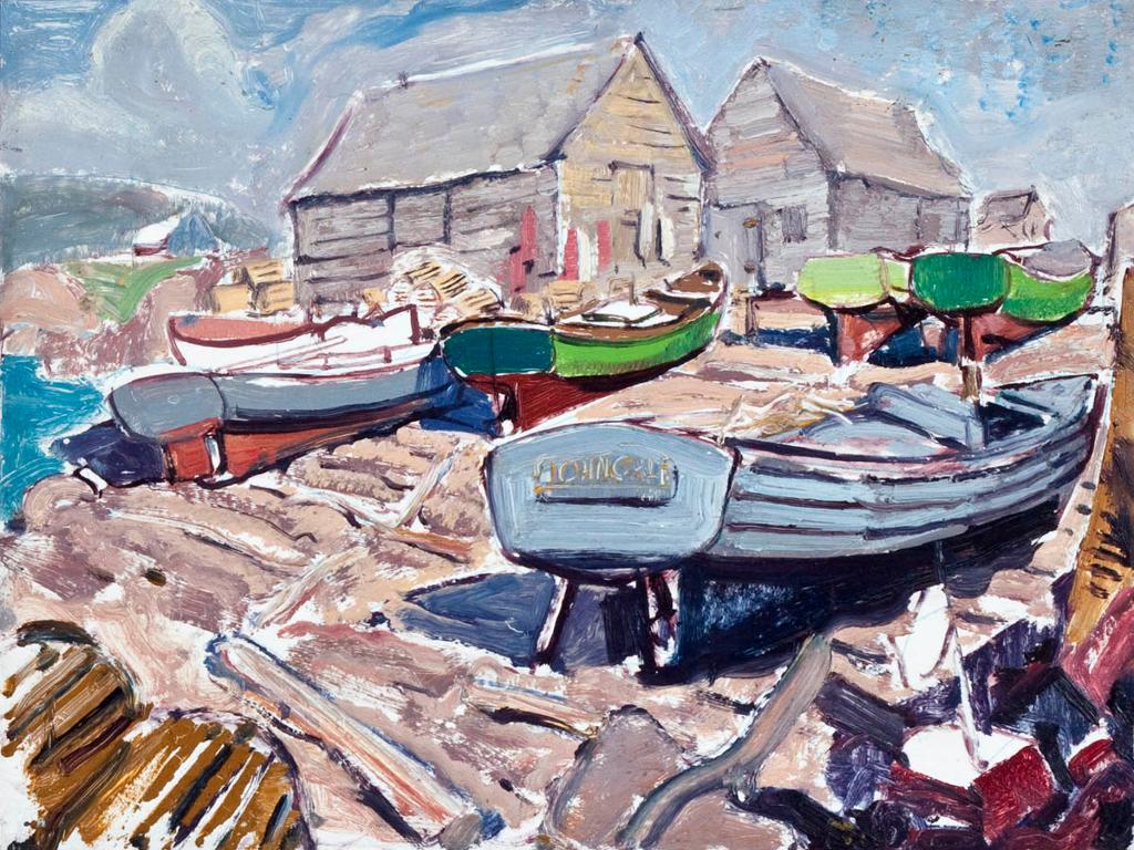 Arthur Lismer (1885-1969) - Neil's Harbour
