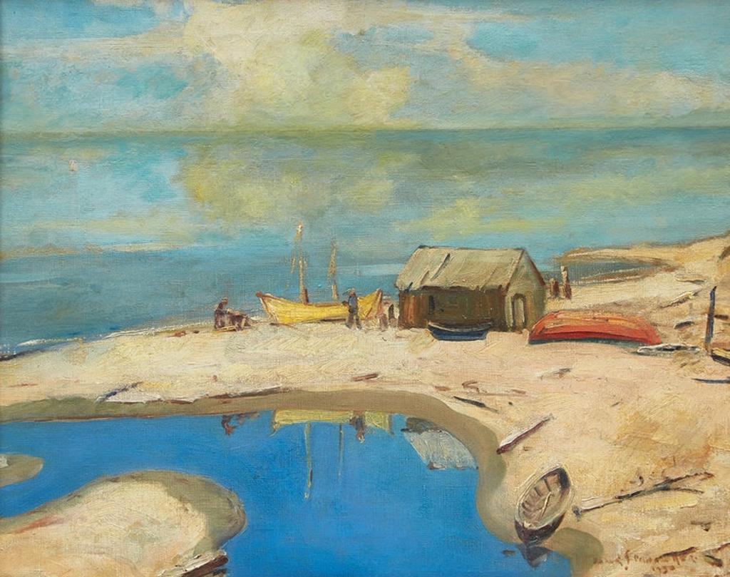 Frank Shirley Panabaker (1904-1992) - On the Beach, Chaleur Bay
