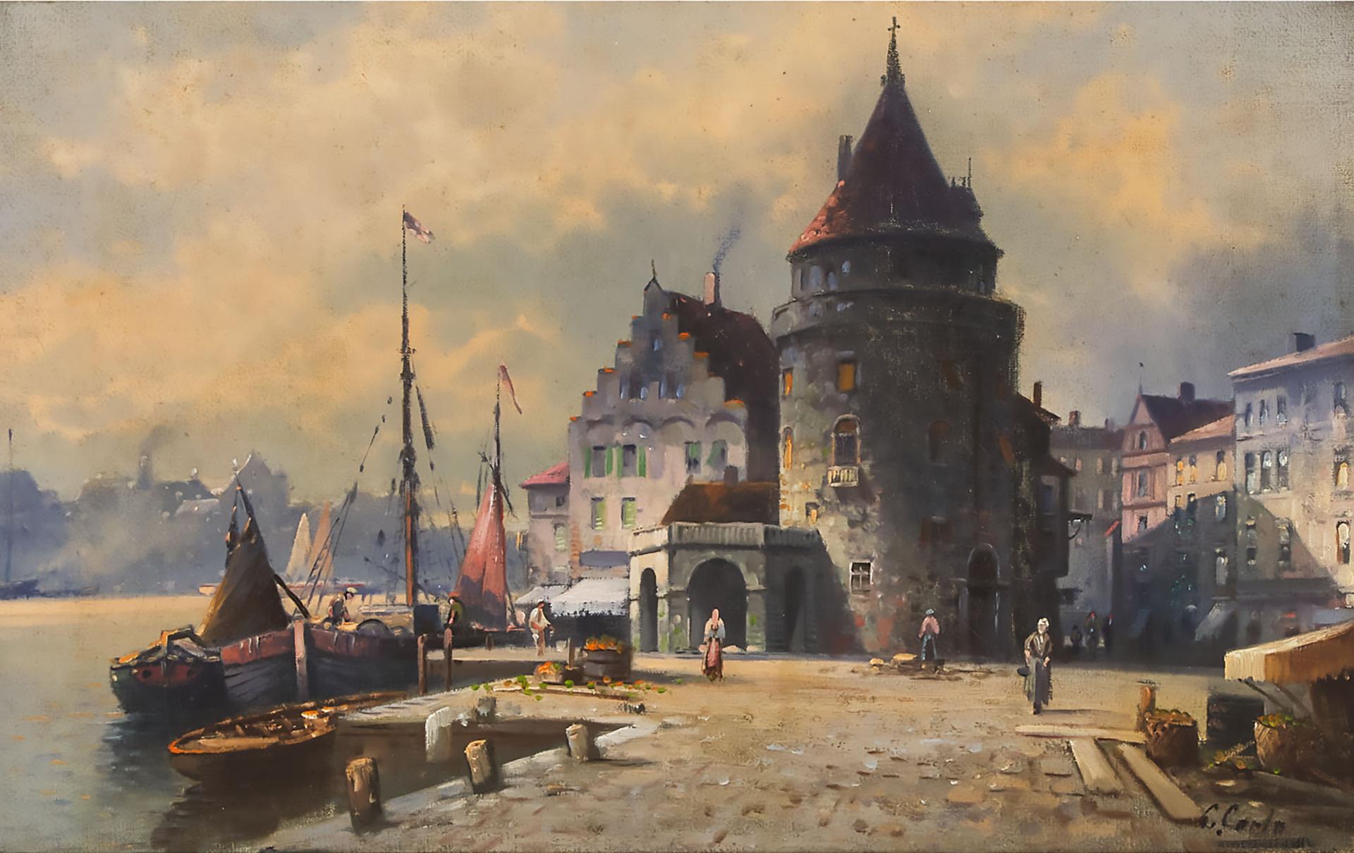 Karl Kauffmann - Port Scene