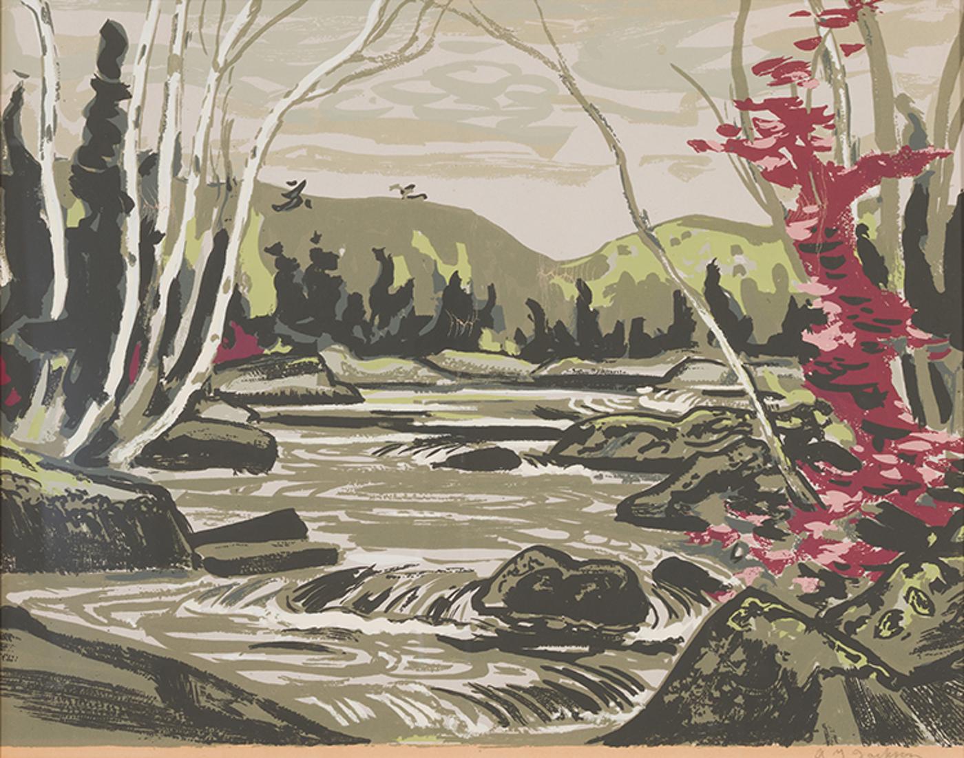 Alexander Young (A. Y.) Jackson (1882-1974) - Rivière