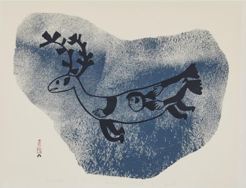 Egevadluq (Eegyvuldluk) Ragee (1920-1983) - Vision Of Caribou
