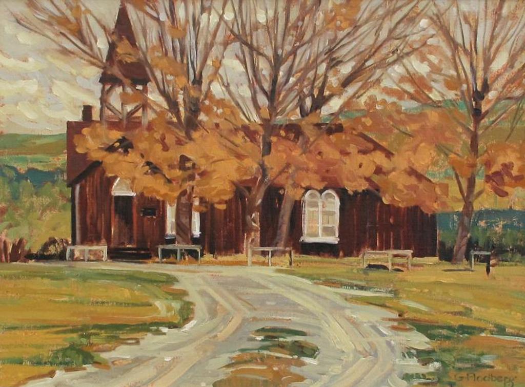 Gilbert A. Flodberg (1938) - Millarville Country Church (Near Priddis, Alta); 1982