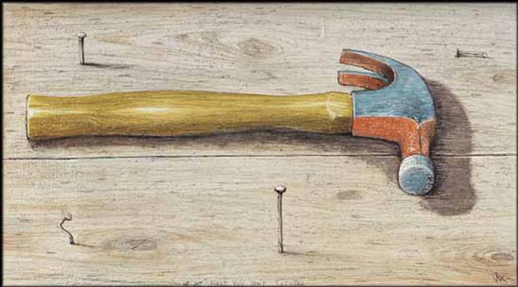 William Kurelek (1927-1977) - If At First You Don't Succeed