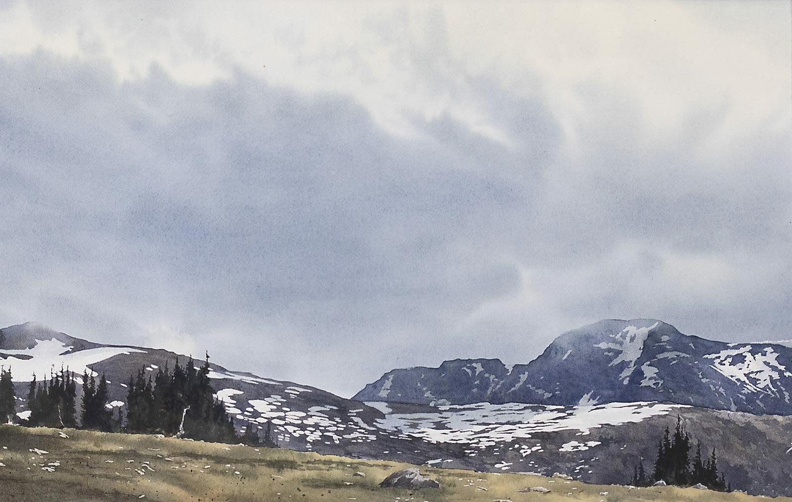 Simon H. Camping (1928) - Storm Clouds Near Egypt Lake